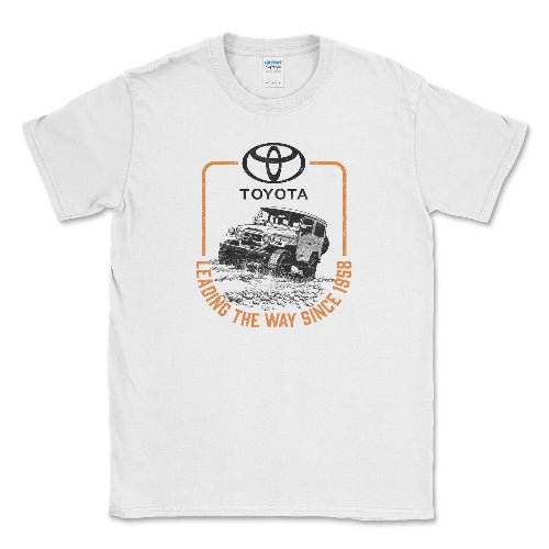 Toyota Land Cruiser Since 1958 4x4 T-shirt White / Small Unisex T-shirt