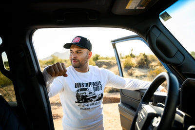 Toyota Land Cruiser Vintage Long Sleeve Tee-Unstoppable Big 6 Long-Sleeve T-shirt