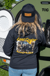 Toyota Land Cruiser Vintage Zip-Up Hoodie - Goats Trail