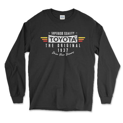 Toyota Long Sleeve Shirt-The Original Drive Your Dreams Black / Small Long-Sleeve T-shirt
