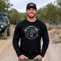 Toyota Long Sleeve T-shirt-One Big Rugged Family - Goats Trail