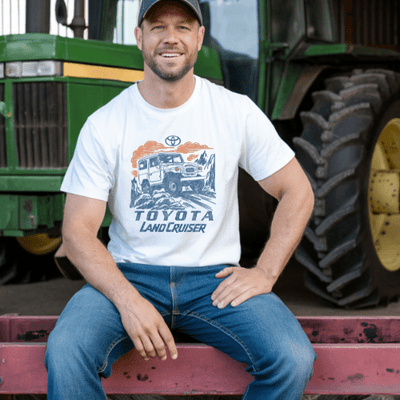 Toyota Men's Big and Tall Land Cruiser Off Road Shirt Big and Tall Shirts