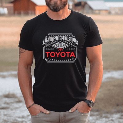Toyota Men's Big and Tall Off-Road Bring the Thrill Shirt Big and Tall Shirts