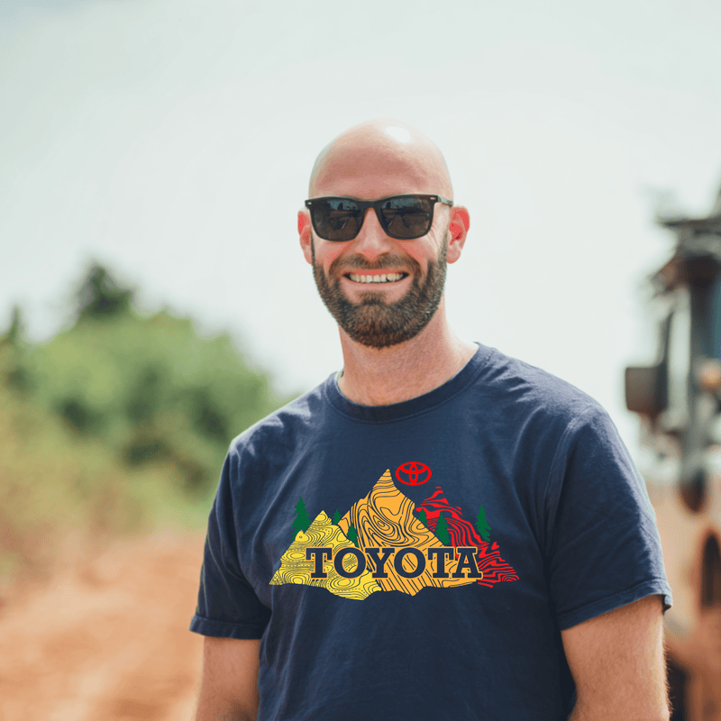 Toyota Mountain Big and Tall T-shirt - Goats Trail