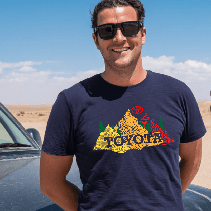 Toyota Mountain Big and Tall T-shirt - Goats Trail