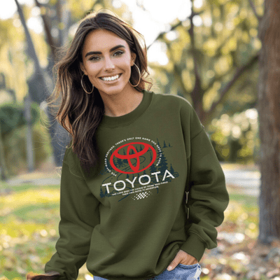 Toyota Off-Road Heritage 4x4 Crewneck Sweatshirt Crewneck Sweatshirt