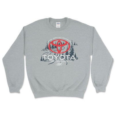 Toyota Off-Road Heritage 4x4 Crewneck Sweatshirt Heather Sport Grey / Small Crewneck Sweatshirt