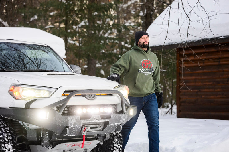 Toyota Off - Road Heritage Hoodie - Adventure Apparel - Goats Trail