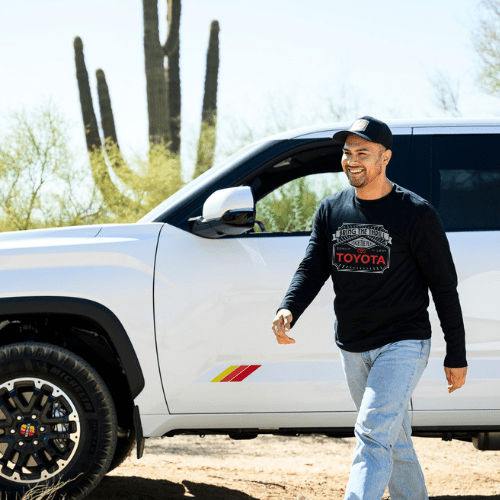 Toyota Off-Road Long Sleeve Shirt-Bring the Thrill Long-Sleeve T-shirt