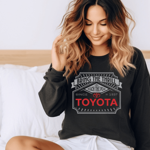 Toyota Off-Road Long Sleeve Shirt-Bring the Thrill Long-Sleeve T-shirt