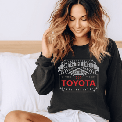 Toyota Off-Road Long Sleeve Shirt-Bring the Thrill Long-Sleeve T-shirt