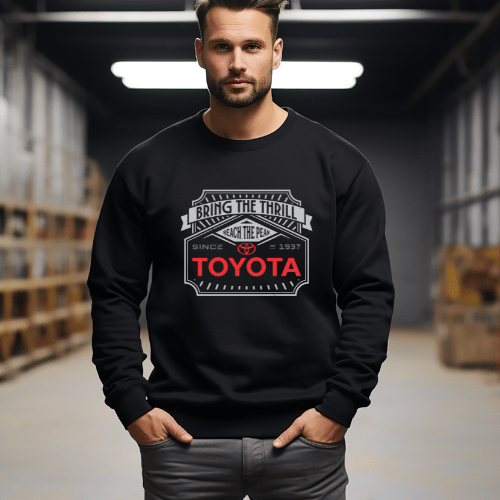Toyota Off-Road Sweatshirt-Bring the Thrill Crewneck Sweatshirt