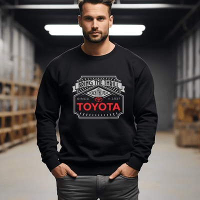 Toyota Off-Road Sweatshirt-Bring the Thrill Crewneck Sweatshirt