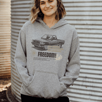 Toyota Pick - Up Truck Vintage Hoodie - 4x4 Adventure - Goats Trail