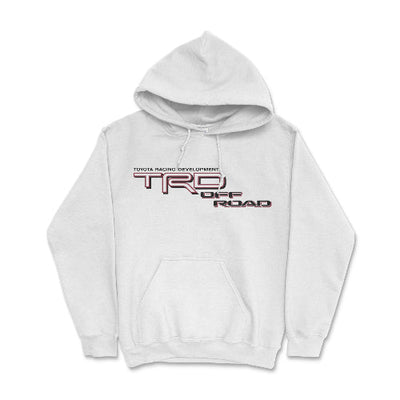 Toyota Racing Development TRD Off-Road Hoodie White / Small Hooded Sweatshirt