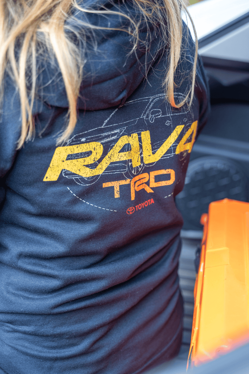 Toyota RAV4 Zip-Up Hoodie - Goats Trail
