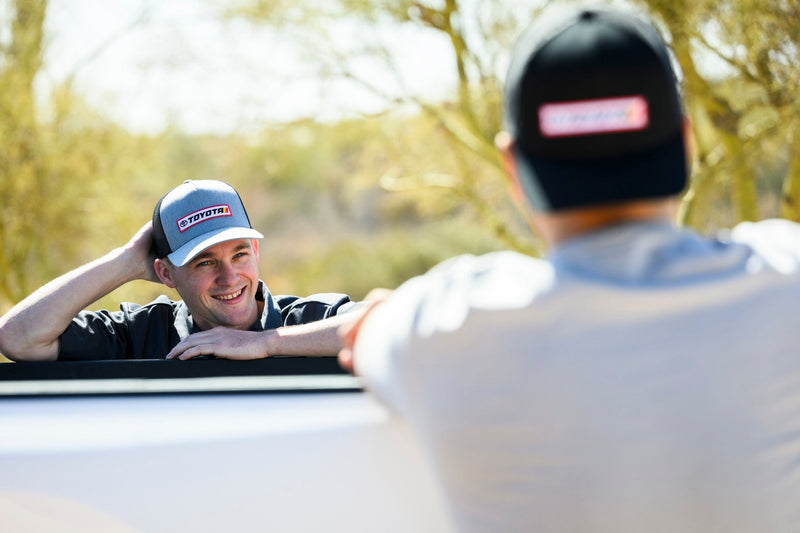 Toyota Snapback Logo Retro Patch Cap - Goats Trail