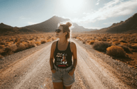 Toyota Style, Built for Adventure–Women’s FJ Cruiser Tank - Goats Trail