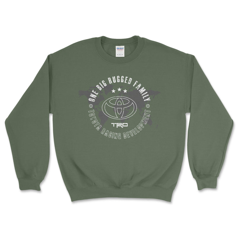 Toyota Sweatshirt - One Big Rugged Family - Goats Trail