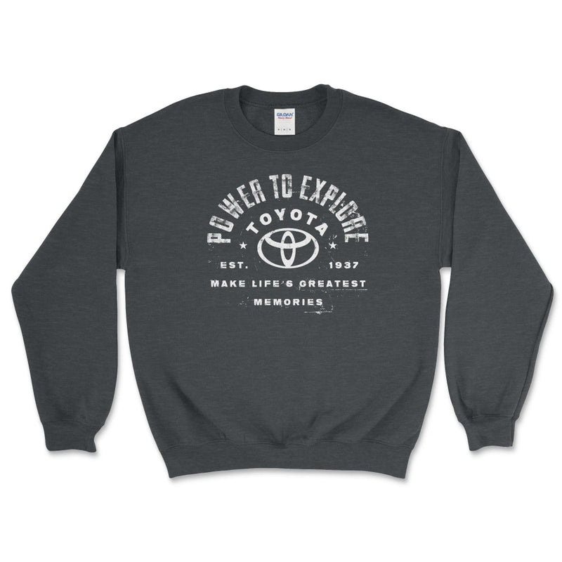 Toyota Sweatshirt - Power to Explore - Goats Trail