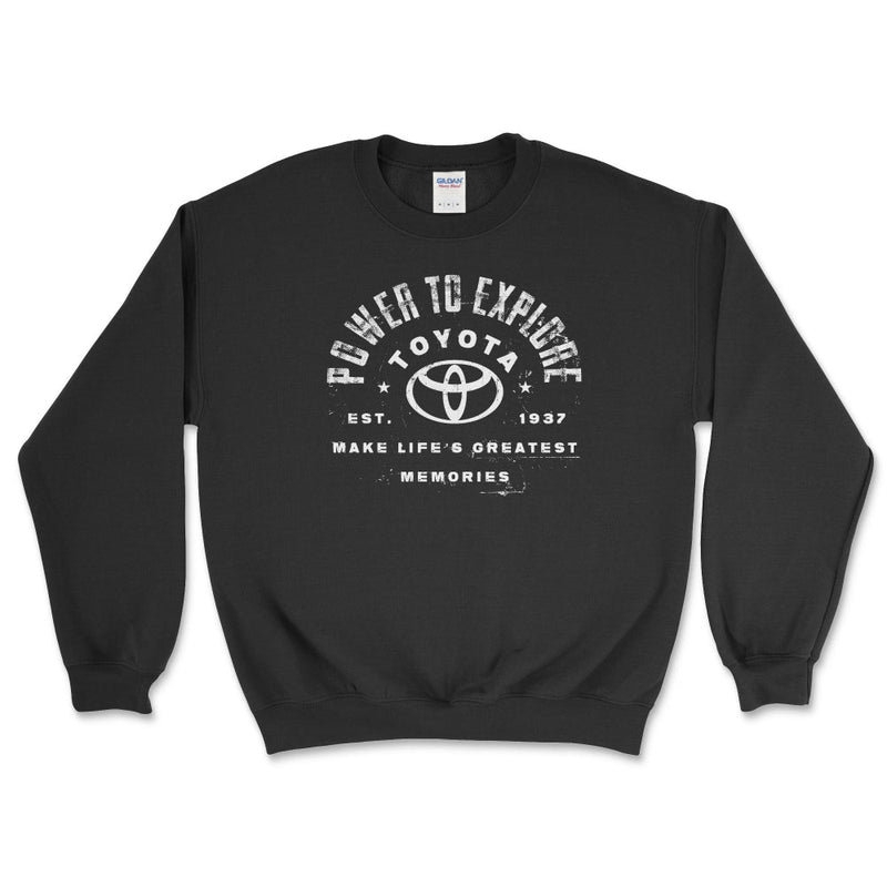Toyota Sweatshirt - Power to Explore - Goats Trail