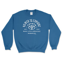 Toyota Sweatshirt - Power to Explore - Goats Trail