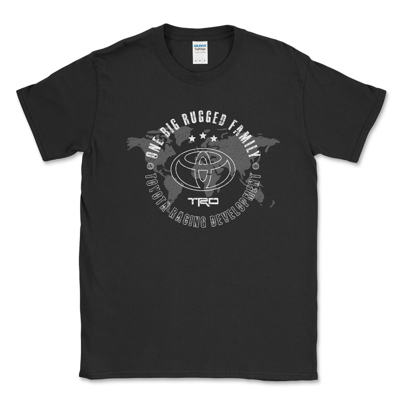 Toyota T-shirt - One Big Rugged Family - Goats Trail