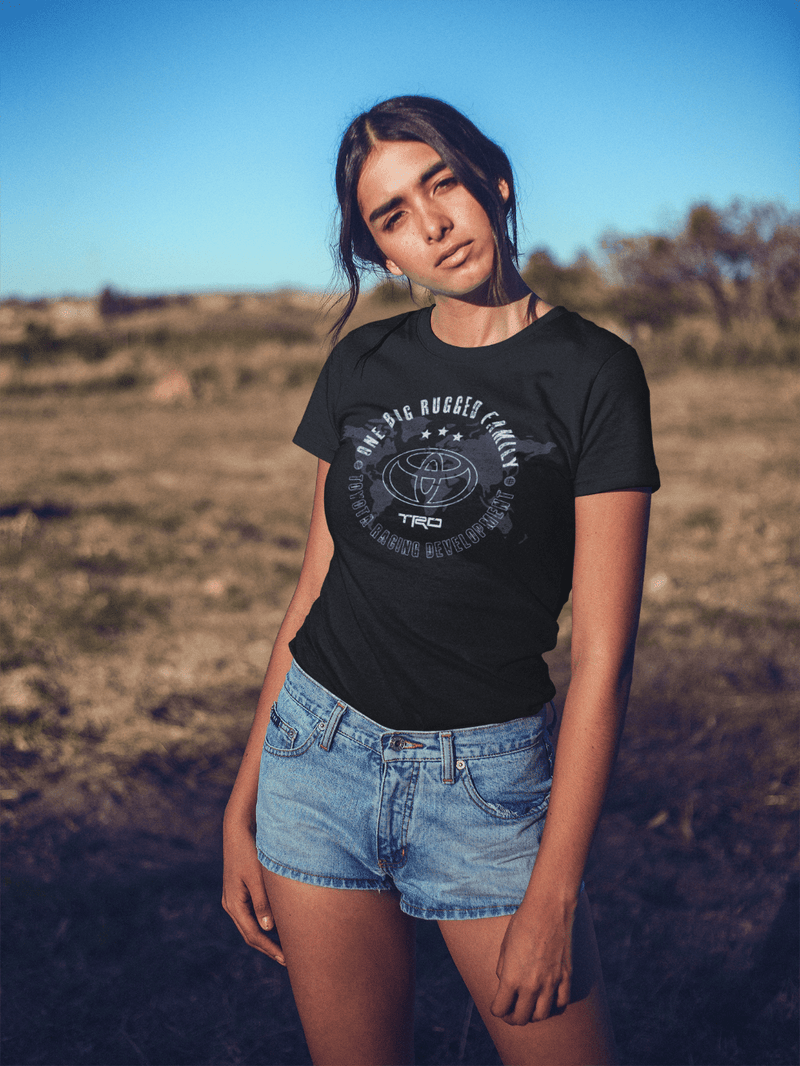 Toyota T-shirt - One Big Rugged Family - Goats Trail