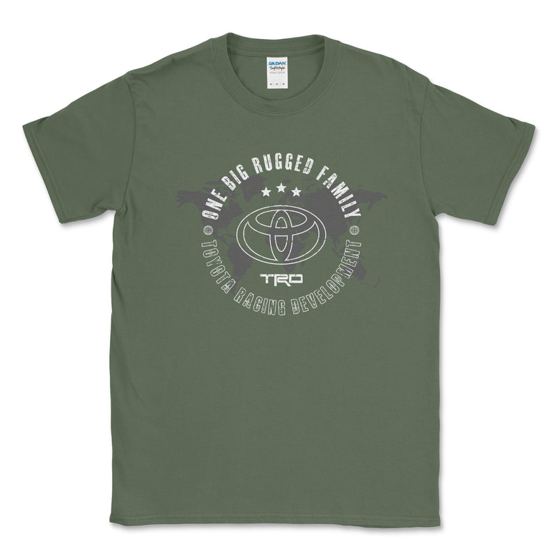 Toyota T-shirt - One Big Rugged Family - Goats Trail