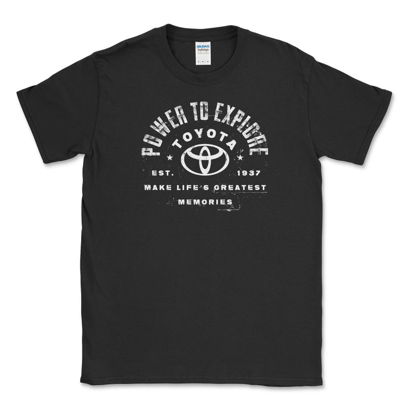 Toyota T-shirt - Power to Explore Off Road Adventures - Goats Trail