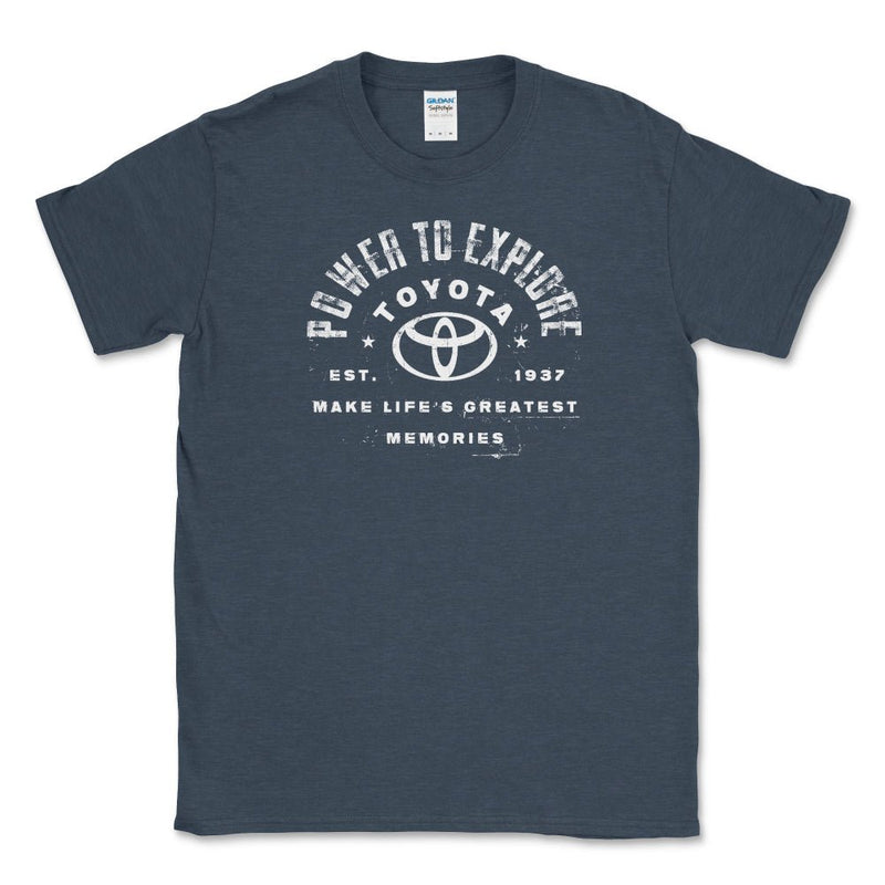 Toyota T-shirt - Power to Explore Off Road Adventures - Goats Trail