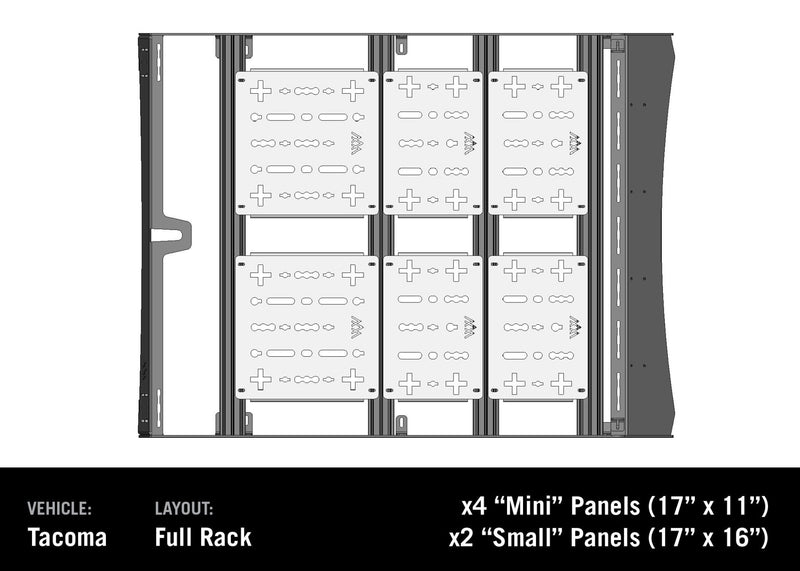 Toyota Tacoma (05 - 23) DRIFTR Roof Rack - Goats Trail