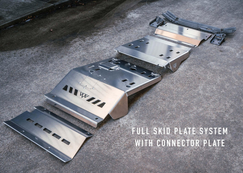 Toyota Tacoma (2005 - 2023) Full Aluminum Skid Plate System - Goats Trail