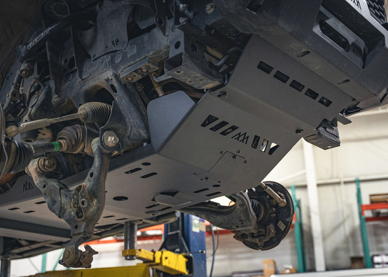 Toyota Tacoma (2005 - 2023) Full Aluminum Skid Plate System - Goats Trail