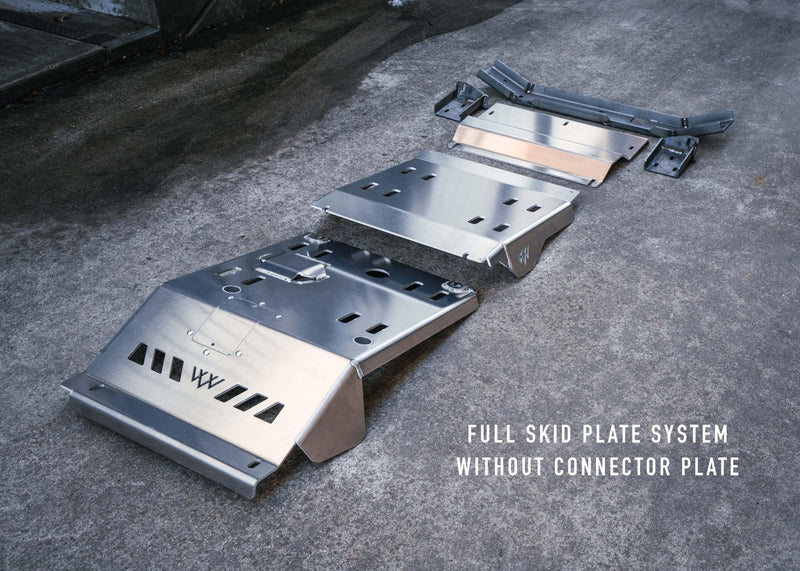 Toyota Tacoma (2005 - 2023) Full Aluminum Skid Plate System - Goats Trail