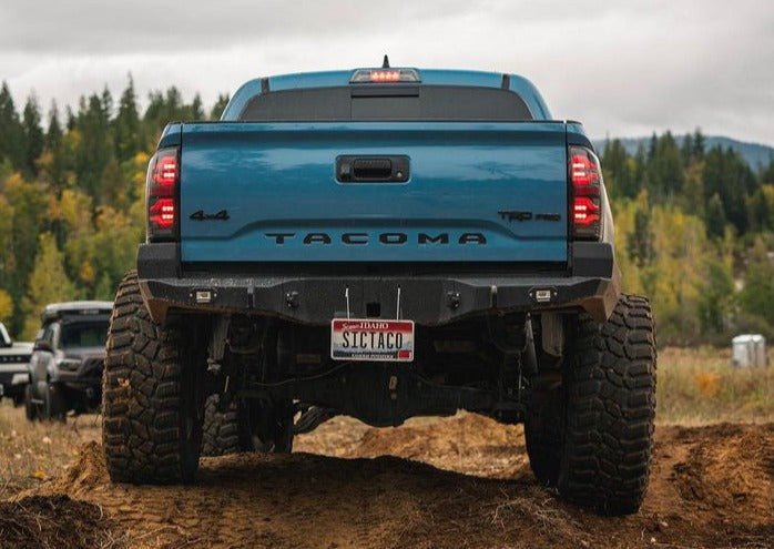 Toyota Tacoma 3rd Gen (16 - 23) Hi - Lite High Clearance Rear Bumper - Goats Trail