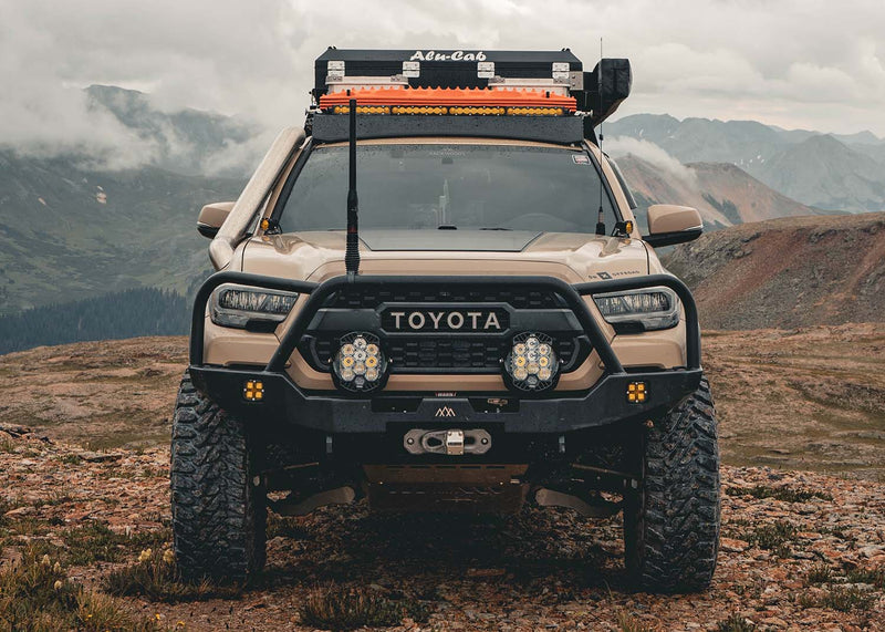 Toyota Tacoma 3rd Gen (16 - 23) Hi - Lite Overland Front Bumper [Bull Bar] - Goats Trail
