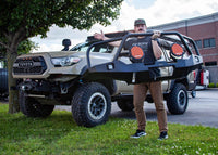 Toyota Tacoma 3rd Gen (16 - 23) Hi - Lite Overland Front Bumper [Bull Bar] - Goats Trail
