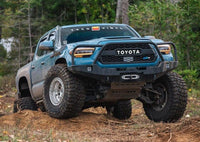 Toyota Tacoma 3rd Gen (16 - 23) Hi - Lite Overland Front Bumper [Bull Bar] - Goats Trail