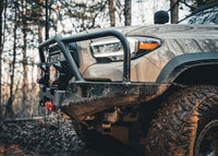 Toyota Tacoma 3rd Gen (16 - 23) Hi - Lite Overland Front Bumper [Bull Bar] - Goats Trail