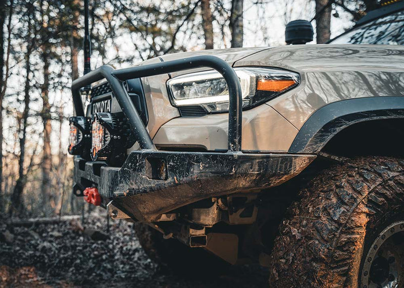 Toyota Tacoma 3rd Gen (16 - 23) Hi - Lite Overland Front Bumper [Bull Bar] - Goats Trail
