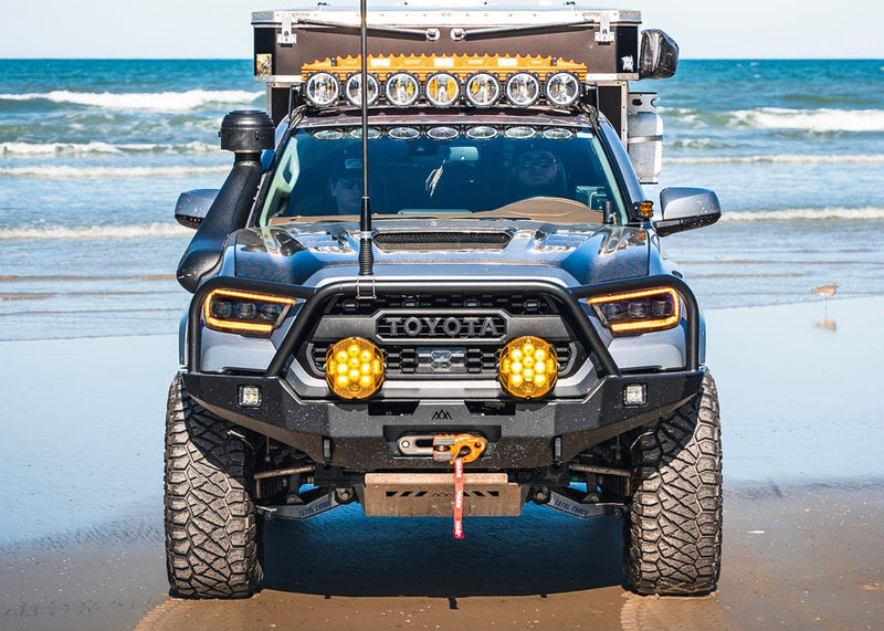 Toyota Tacoma 3rd Gen (16 - 23) Hi - Lite Overland Front Bumper [Bull Bar] - Goats Trail