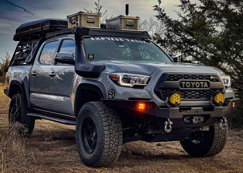 Toyota Tacoma 3rd Gen (16 - 23) Hi - Lite Overland Front Bumper [No Bull Bar] - Goats Trail