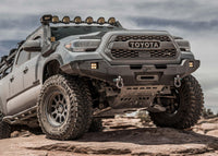Toyota Tacoma 3rd Gen (16 - 23) Hi - Lite Overland Front Bumper [No Bull Bar] - Goats Trail