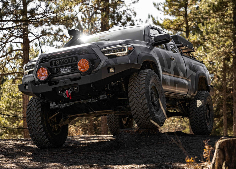 Toyota Tacoma 3rd Gen (16 - 23) Hi - Lite Overland Front Bumper [No Bull Bar] - Goats Trail