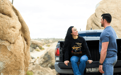 Toyota Tacoma At Home in the Wild 4x4 Long Sleeve Tee Long-Sleeve T-shirt