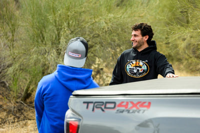 Toyota Tacoma Pick-Up Truck 4 x 4 Let's Go Places Hoodie Hooded Sweatshirt