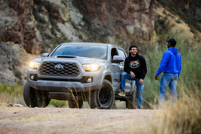 Toyota Tacoma Pick-Up Truck 4 x 4 Let's Go Places Hoodie Hooded Sweatshirt