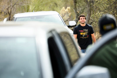 Toyota Tacoma Pick-Up Truck At Home in the Wild Off Road Tee Unisex T-shirt