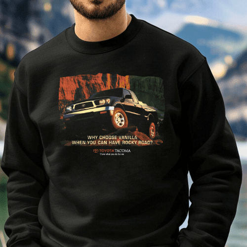 Toyota Tacoma Pick-Up Truck Retro Sweatshirt - Goats Trail